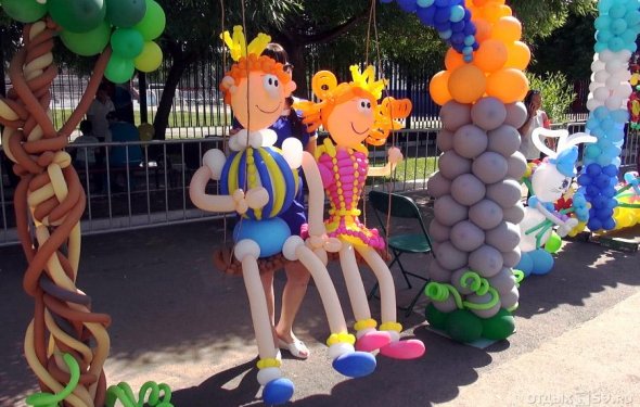 фигуры из воздушных шаров