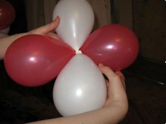 Изготовление свадебной арки из воздушных шаров своими руками